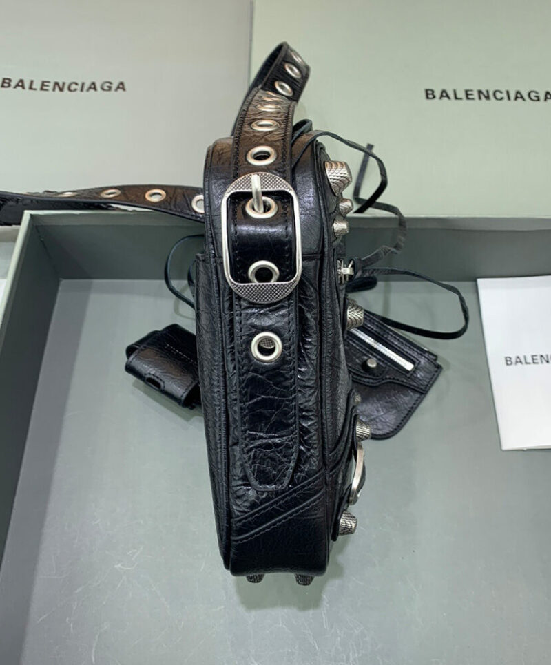 Balenciaga Le Cagole XS Flap Bag Black
